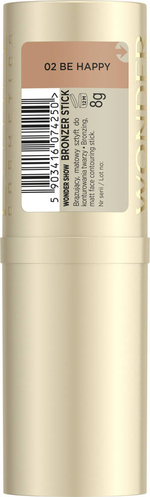 Eveline Wonder Show Bronzer Stick No. 02 Be Happy 8g