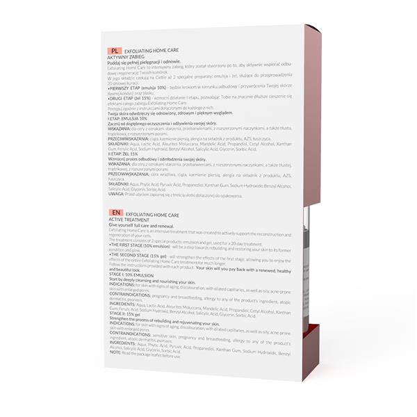 Apis Exfoliating Home Care Intensywna Odnowa Skóry w 20 Dni  2x15ml
