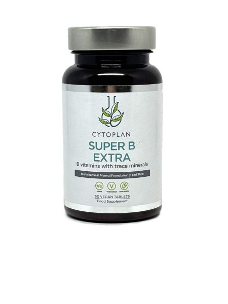 Cytoplan Super B Extra B-Complex Vitamins 60 Vcaps