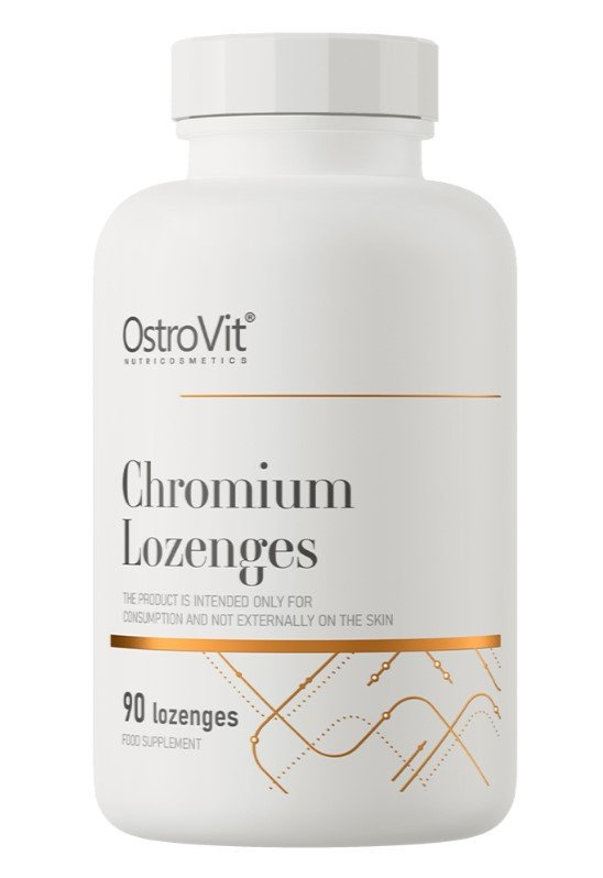 OstroVit Chromium Lozenges, Multifruit - 90 tablets