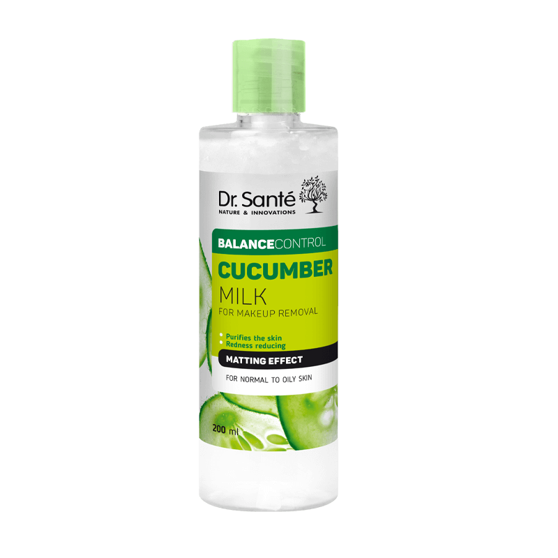 Dr. Sante Cucumber Balance Control Normalizing Makeup Remover Milk 200ml