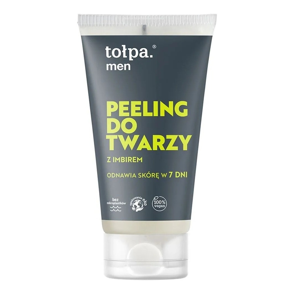 Tolpa Men Peeling do Twarzy z Imbirem Głęboko Oczyszczający 150ml