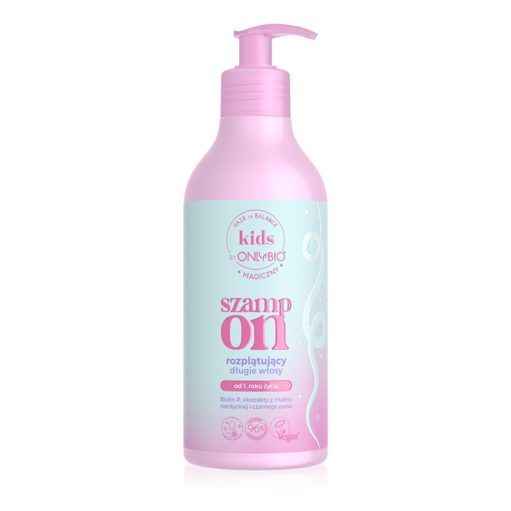 OnlyBio Hair in Balance Kids Magic Detangling Shampoo Long Hair 400ml
