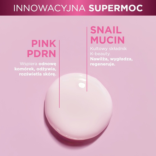 Eveline Jelly Slime Pink Snail Moisturizing Regenerating Serum 30ml