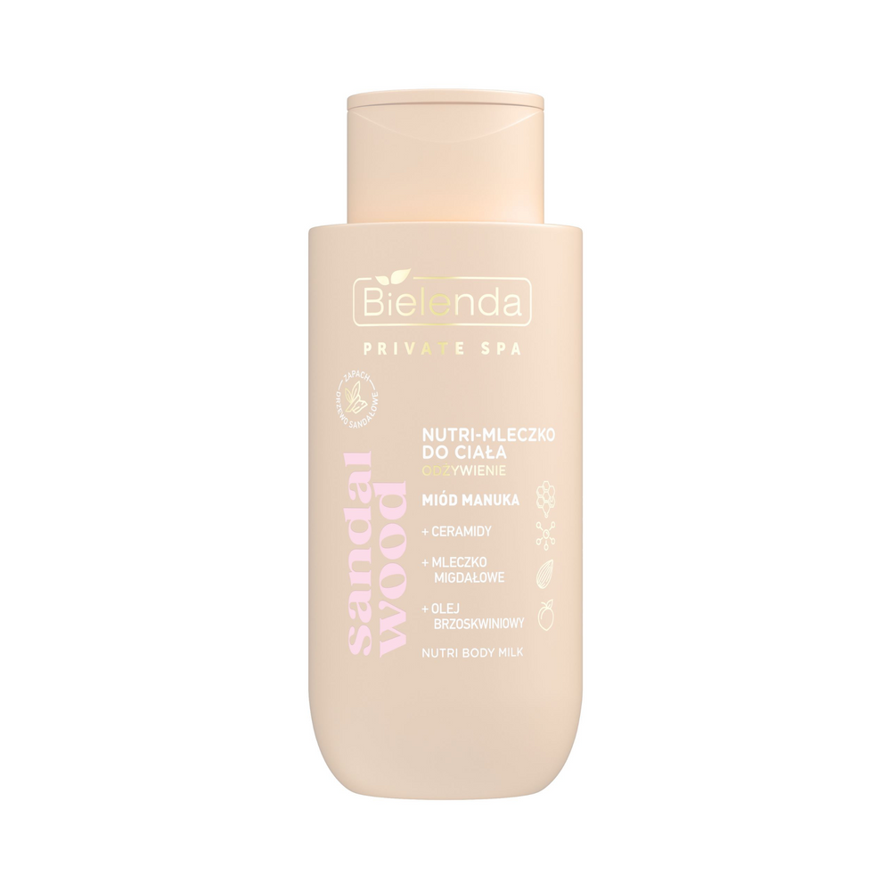Bielenda Private Spa Odżywcze Nutri-Mleczko do Ciała Sandal Wood 300ml
