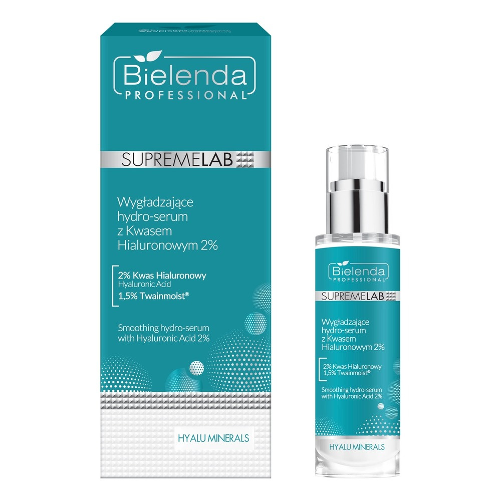 Bielenda Professional SupremeLab Hyalu-Minerals Wygładzające Hydro-Serum z Kwasem Hialuronowym 2% 30ml