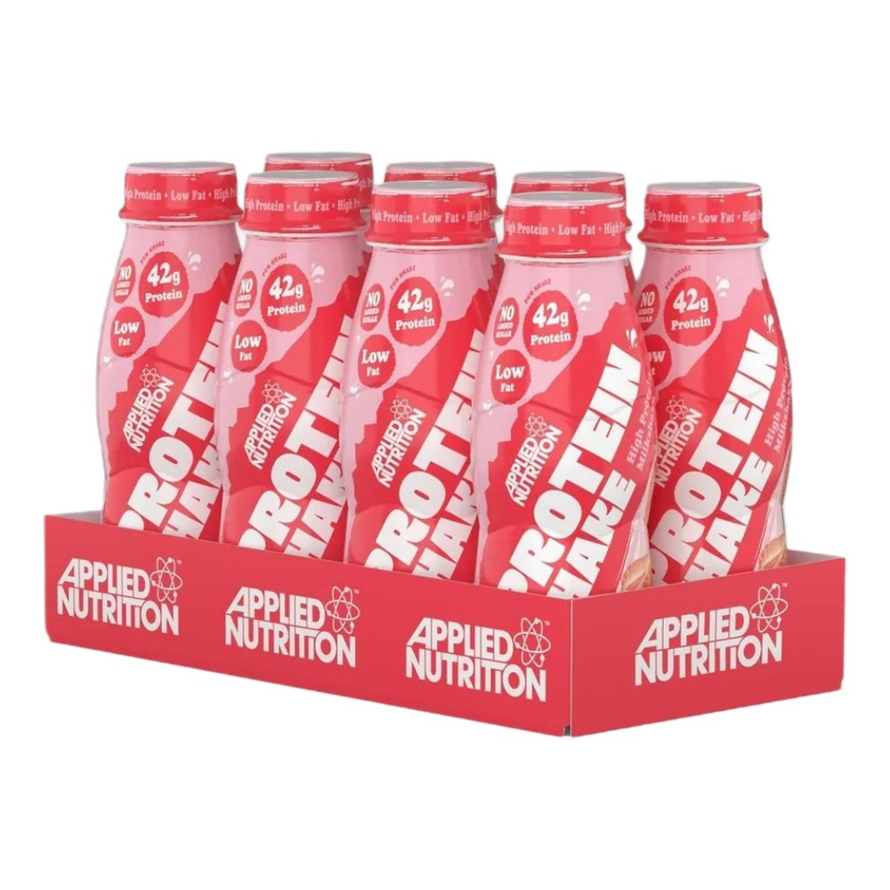 Applied Nutrition Shake wysokobiałkowy, Truskawki ze śmietanką 8 x 500ml