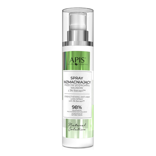 Apis Natural Solution Spray Wzmacniający z 3% Baicapil™ dla Włosów Osłabionych z Tendencją do Wypadania 150ml