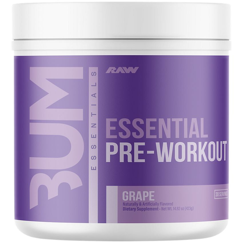 Raw Nutrition CBUM Essential Pre-Workout, Grape - 423g