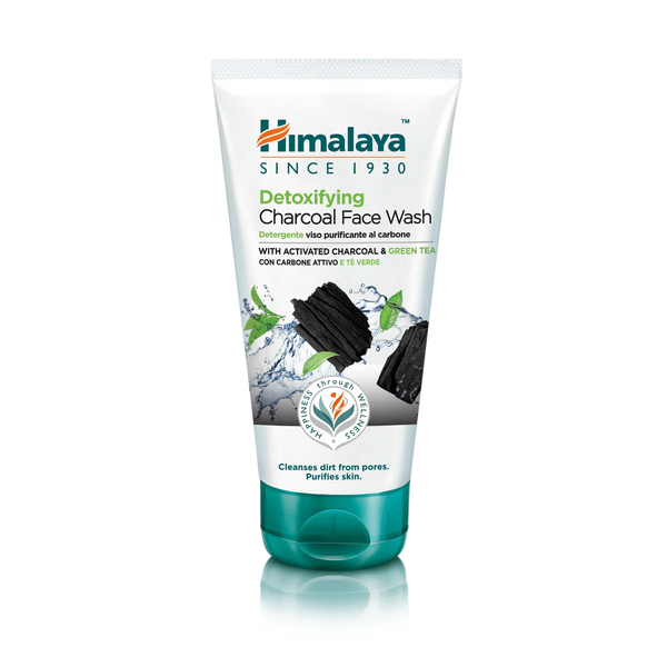 Himalaya Detoksykujący Żel do Mycia Twarzy z Aktywnym Węglem i Zieloną Herbatą 150ml