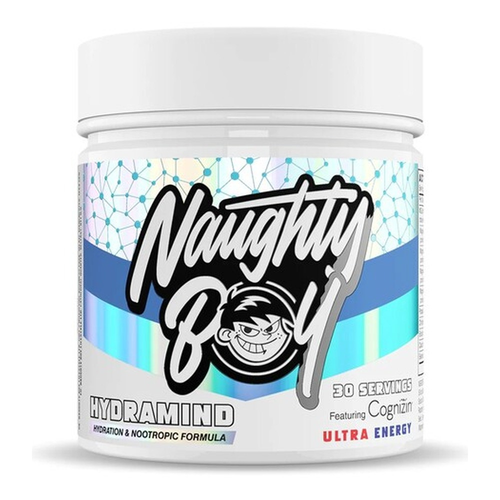 Naughty Boy Hydramind Ultra Energy Hydration and Nootropic Powder For Cognitive Function 282g