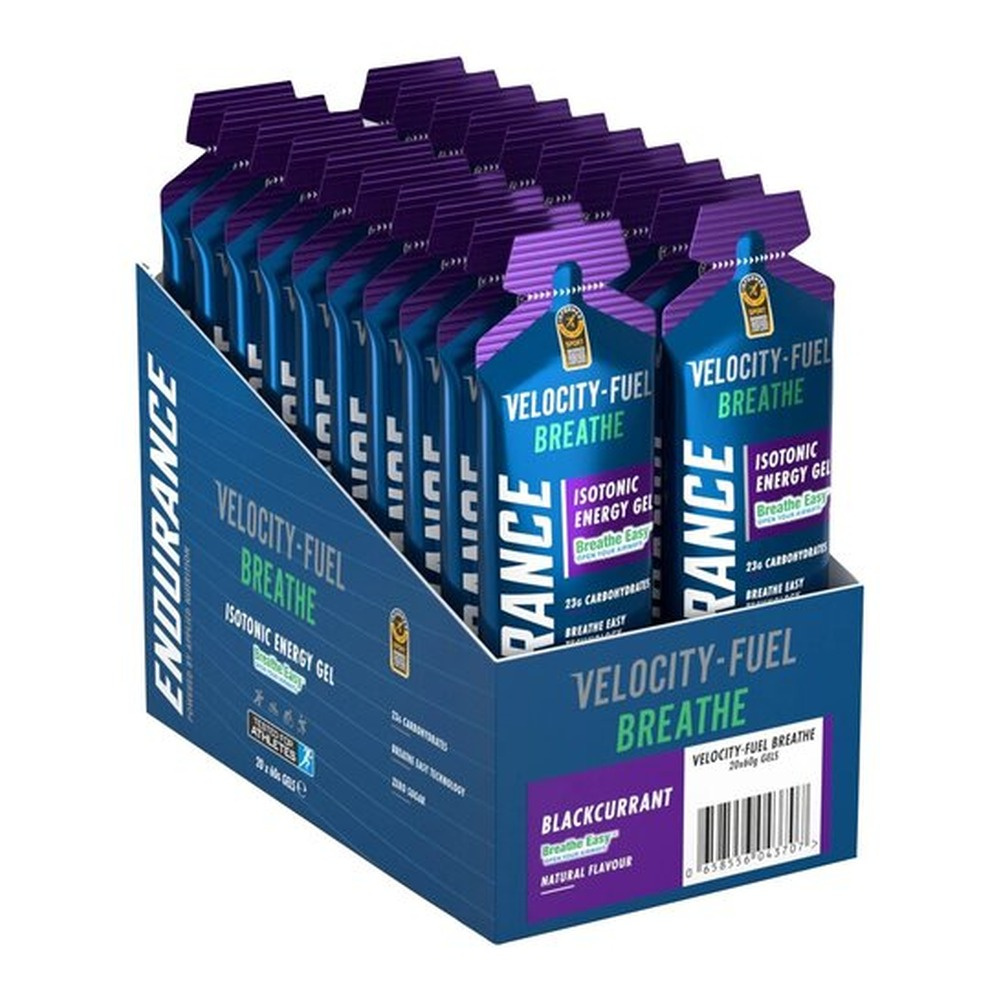 Applied Nutrition Endurance Breathe Isotonic Energy Gel, Blackcurrant 20 x 60g
