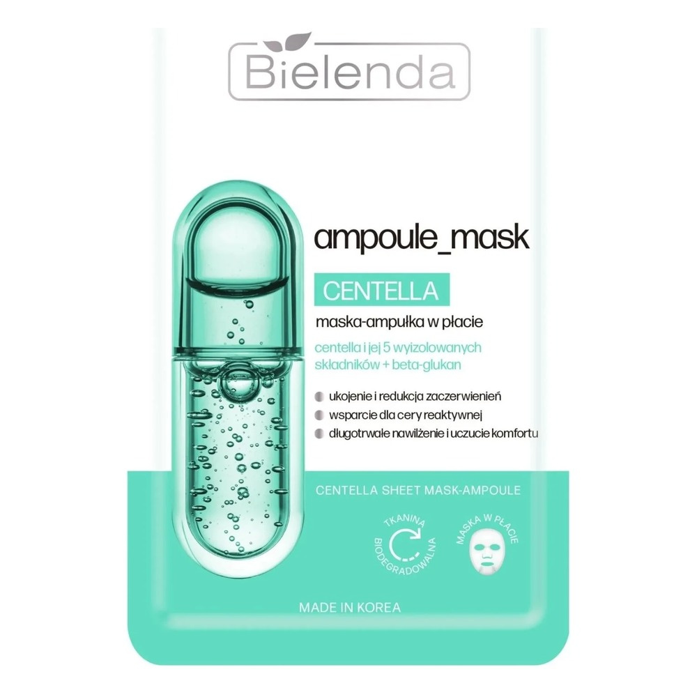 Bielenda Ampoule Mask Cantella Sheet Mask 1pc