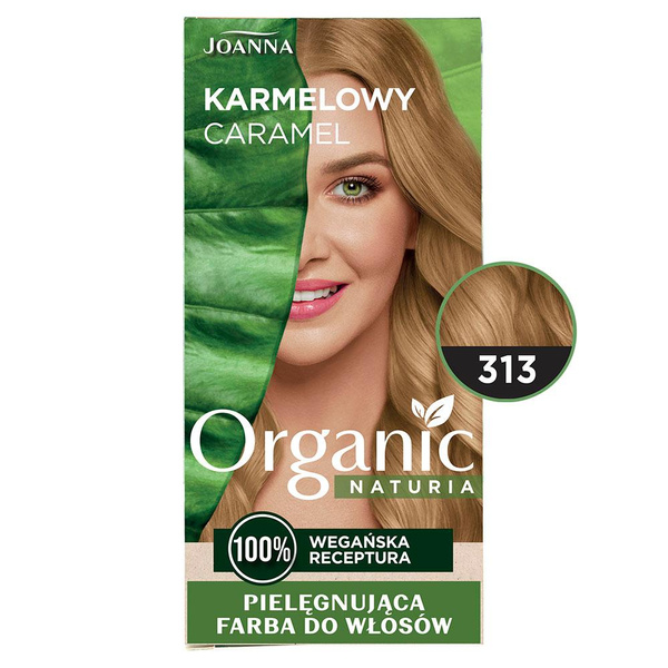 Joanna Organic Vegan Hair Dye No. 313 Carmel 1 Piece