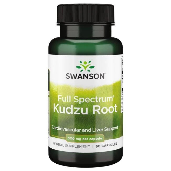 Swanson Full Spectrum Kudzu Root 500mg 60 Capsules