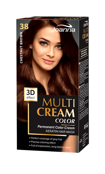 Joanna Multi Cream Color 3D Effect Paint No. 38 Chestnut Brown 1 Piece