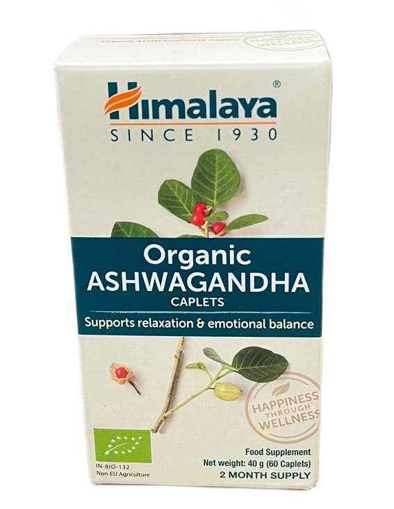 Himalaya Ashwagandha Na Stres i Energię 60 Tabletek