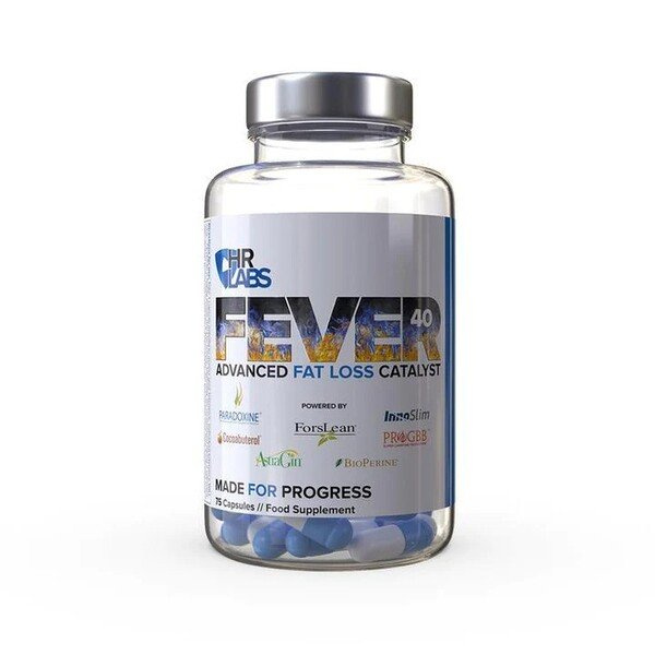 HR Labs Fever 40 Advanced Fat Burner for Weight Management Support 75 Capsules