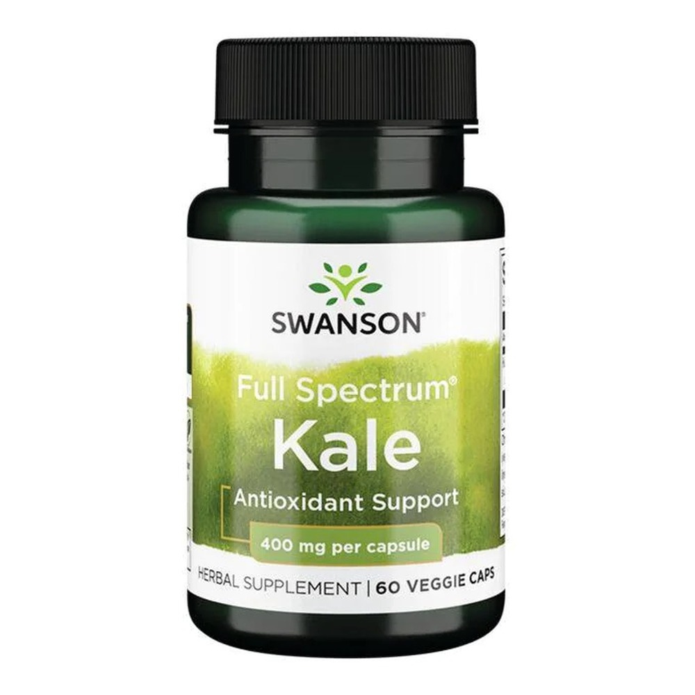Swanson Full Spectrum Kale, 400mg - 60 vcaps