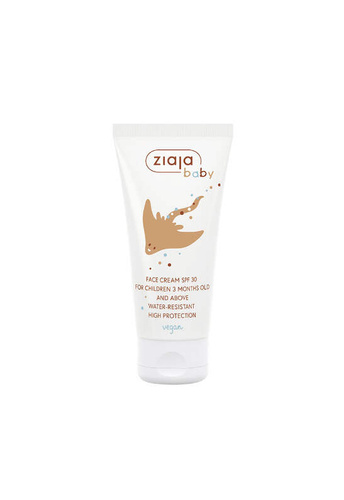Ziaja Baby Wodoodporny Krem do Twarzy SPF 30 dla Dzieci powyżej 3 Miesiąca Życia 50ml