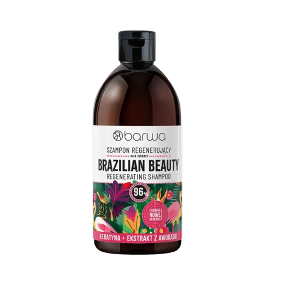 Barwa Hair Journey Brazilian Beauty Regenerujący Szampon dla Włosów Zniszczonych 380ml