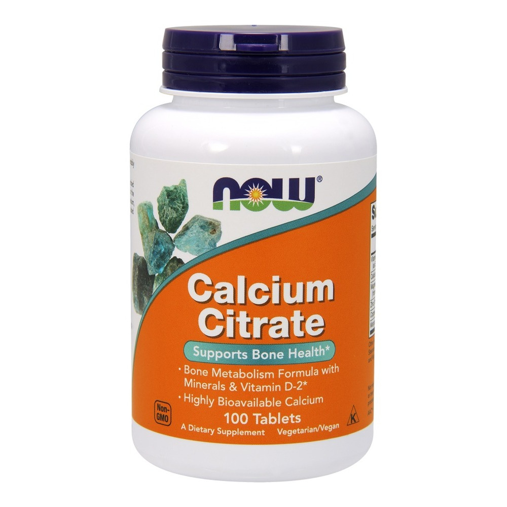 Calcium Citrate with Minerals & Vitamin D-2 - 100 tabs