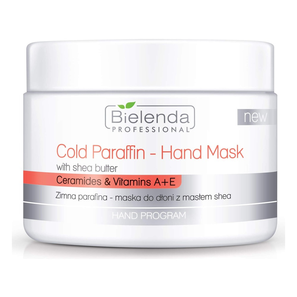 Bielenda Professional Cold Parafin Maska do Rąk z Masłem Shea i Witaminami A+E 150g