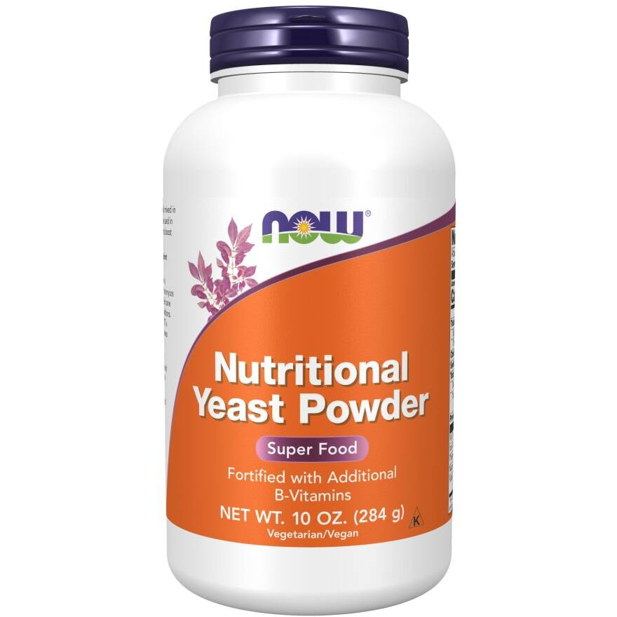 Now Foods Nutritional Yeast Powder Proszek Drożdżowy 284g