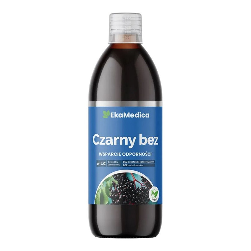 EkaMedica 100% Natural Elderberry Juice 500ml