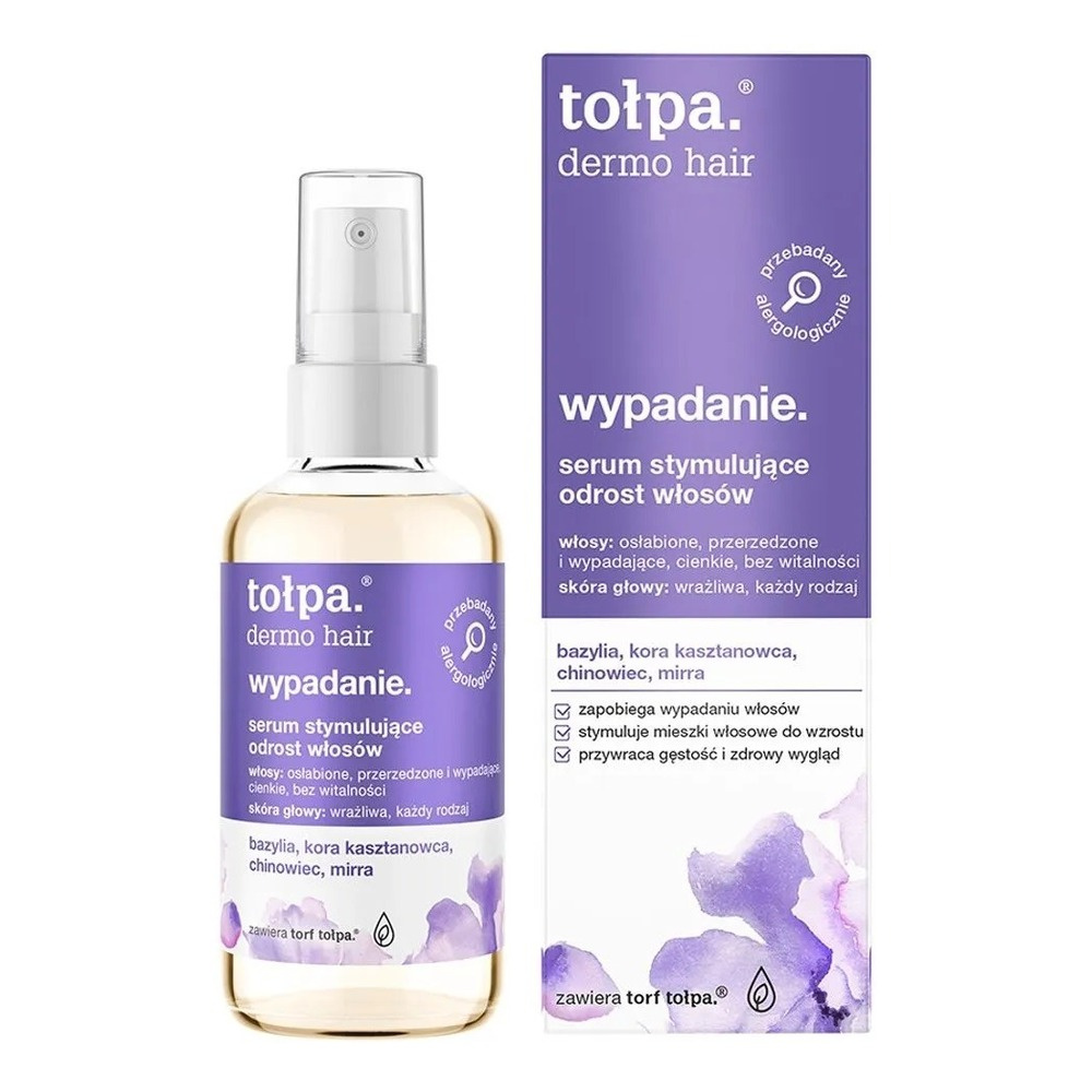 Tolpa Dermo Hair Serum Stymulujące Wzrost Włosów 100ml