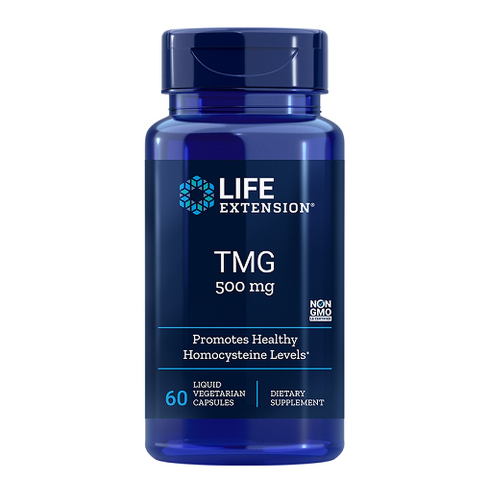 TMG, 500mg - 60 liquid vcaps