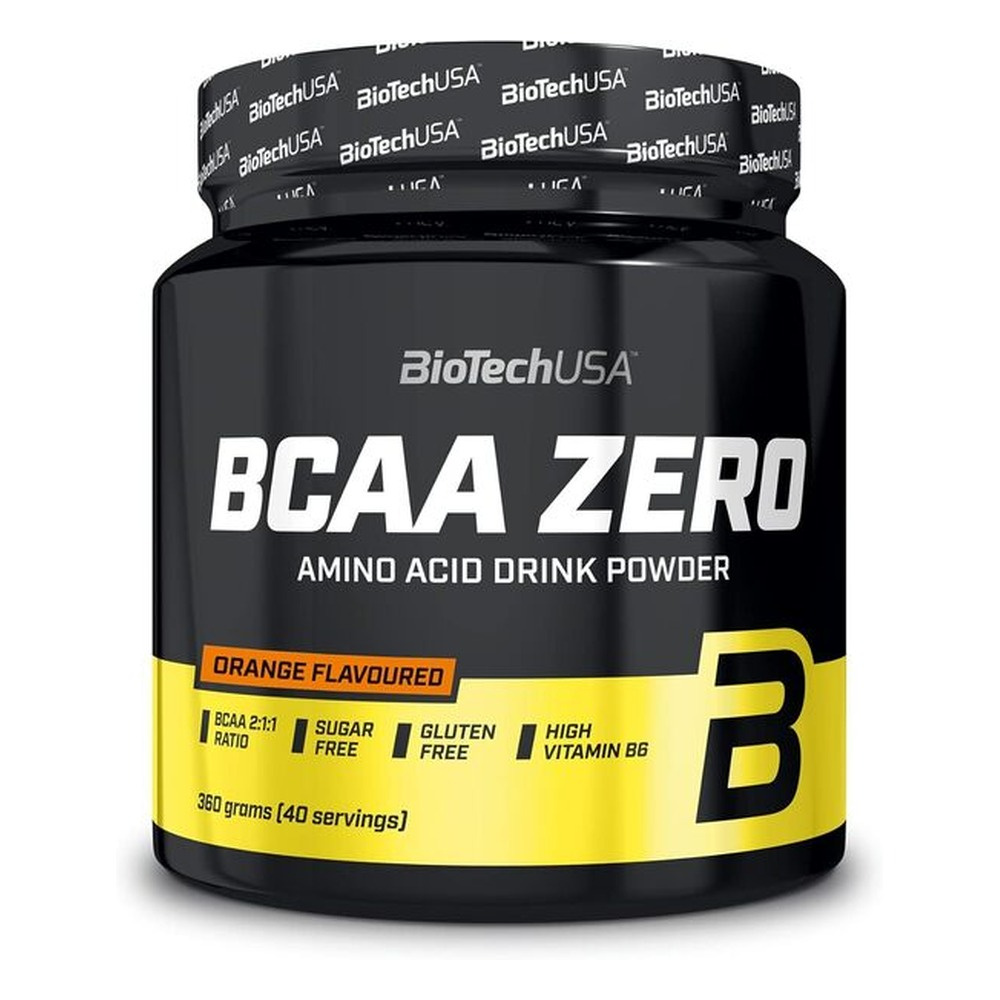 BioTechUSA BCAA Zero Aminokwasy BCAA, Pomarańcza 360g