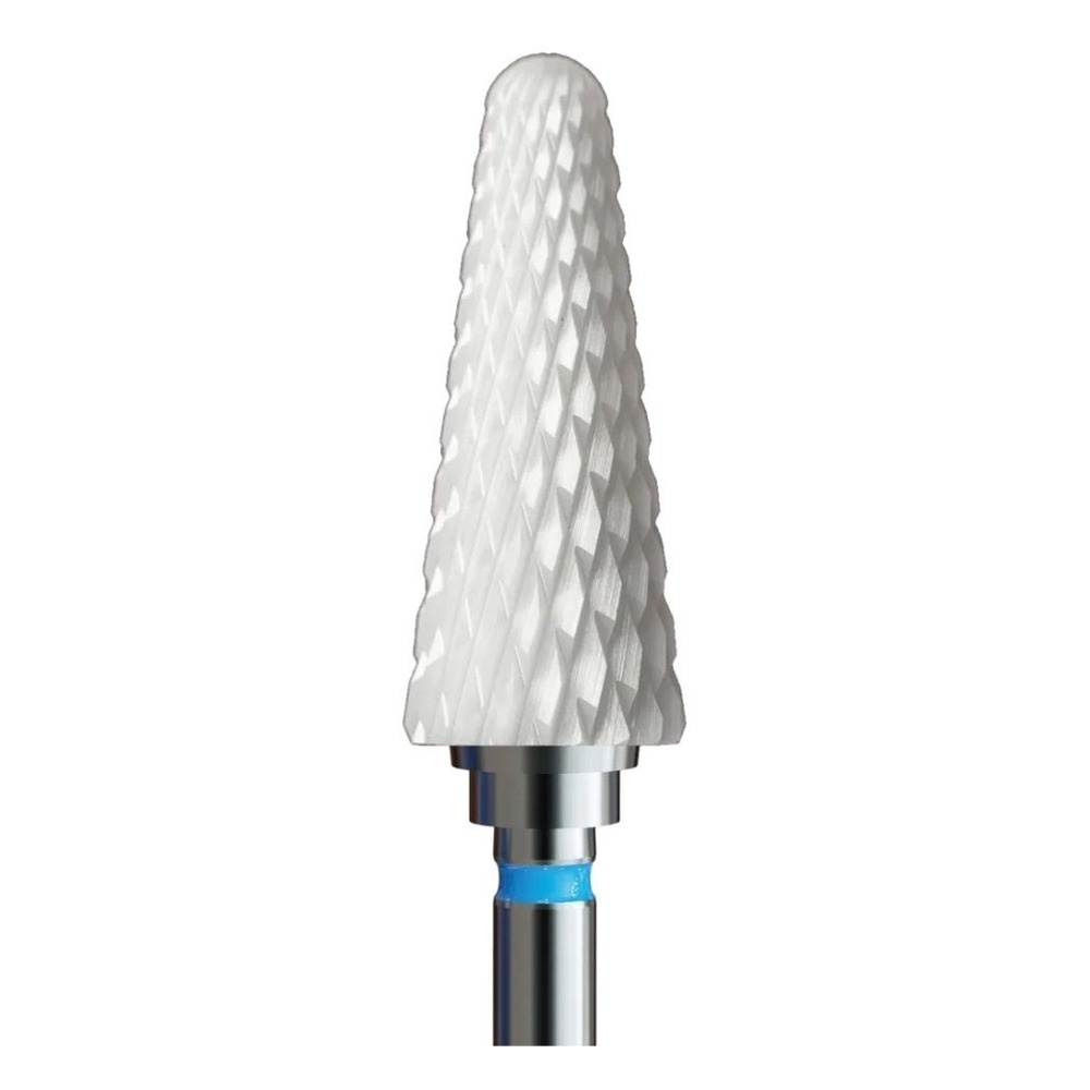 IQ Nails Ceramic Nail Drill Bit Standard Cone Cross Cut 6mm Z201X HP.060