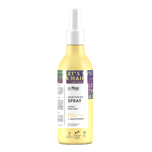 So!Flow Odżywczy Spray do Włosów Kręconych o Zapachu Melona i Aloesu 150ml