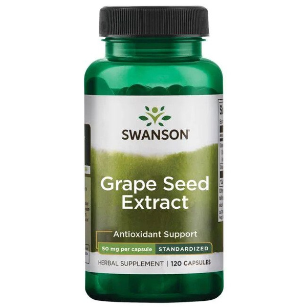 Swanson Grape Seed Extract 120 Kapsułek