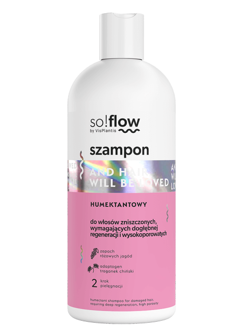 So!Flow by Vis Plantis Humectant Shampoo for Damaged Hair