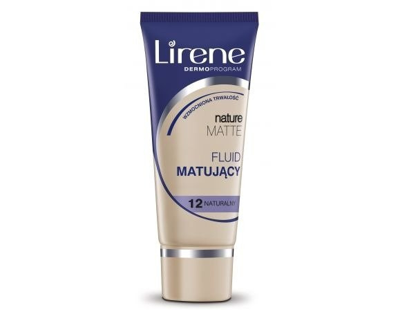 Lirene Nature Matte Fluid Matujący 12 Naturalny Korygujący Niedoskonałości 30ml