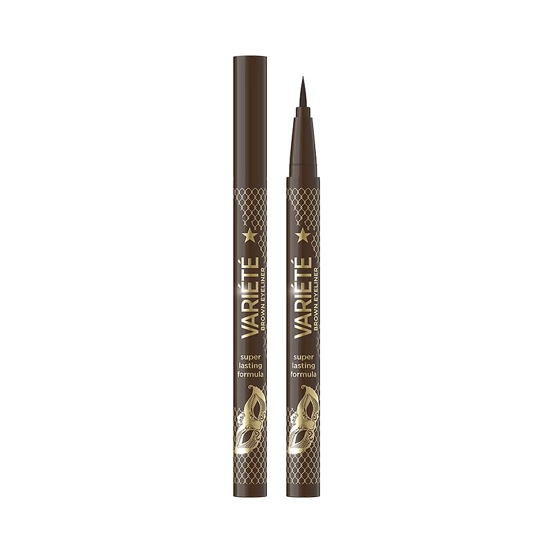 Eveline Variete Precise Eyeliner Pen Intense Brown 4ml