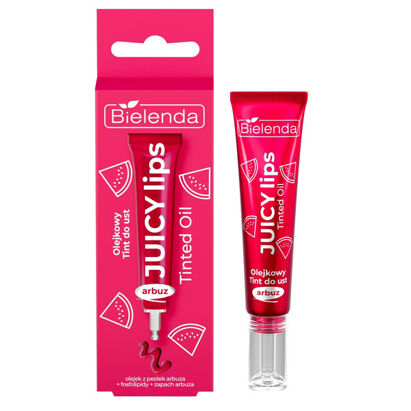 Bielenda Juicy Tint Oil Lip Tint with Watermelon Seed Oil and Phospholipids 10g