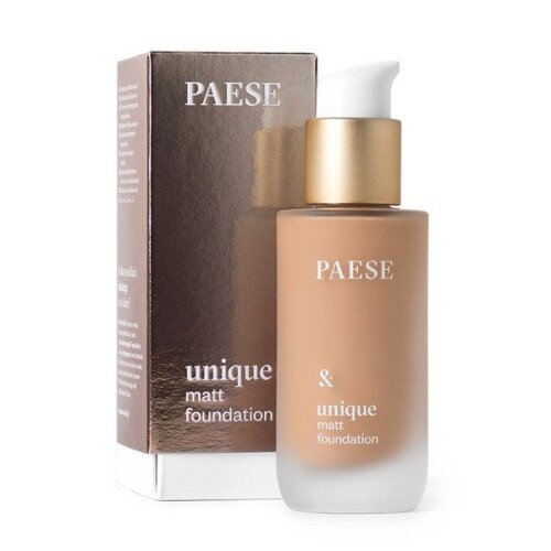 Paese Unique Matt Foundation No. 608C Golden Beige 30ml