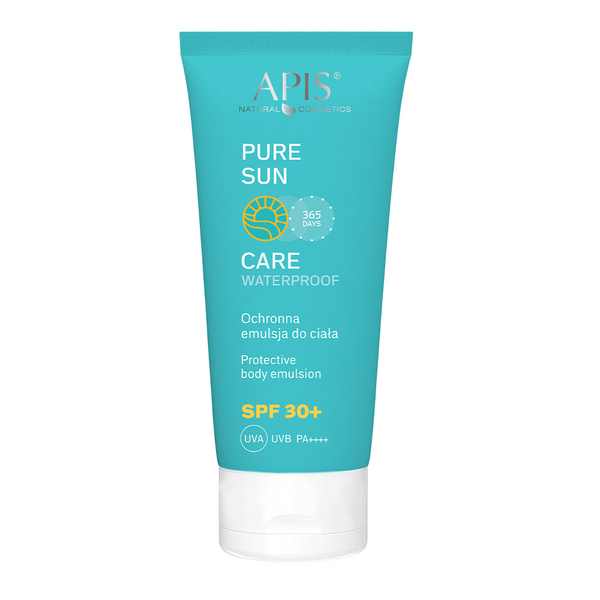 Apis Pure Sun Protective UVA and UVB Waterproof Body Emulsion SPF30 for All Skin Types 200ml