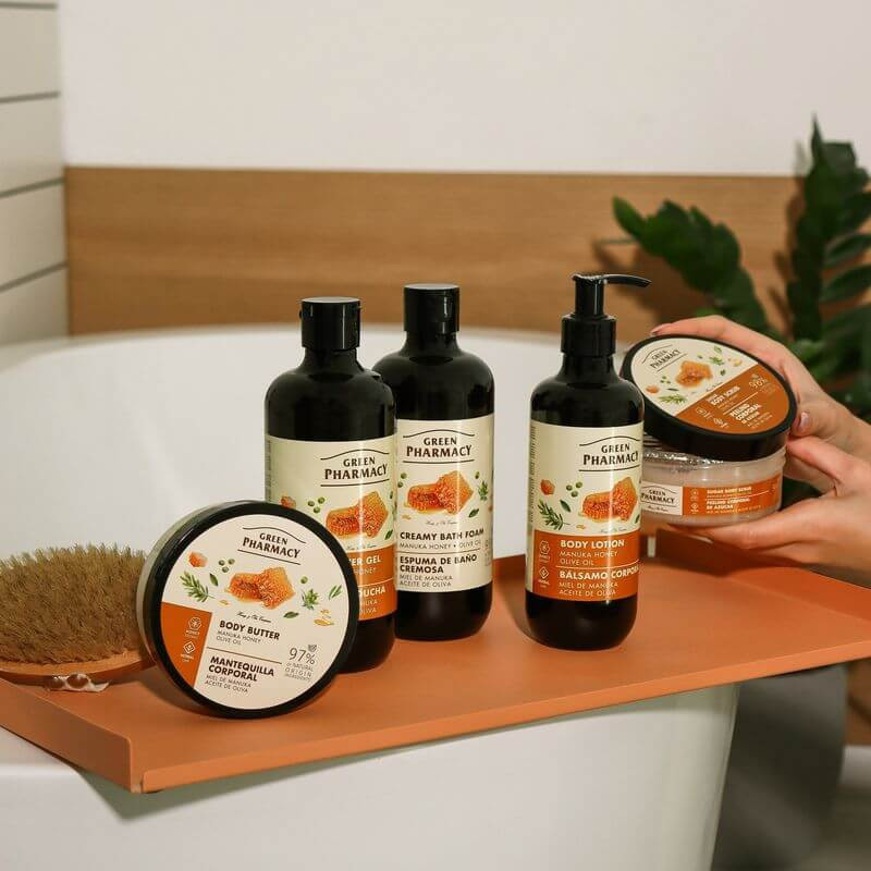 Green Pharmacy Body Lotion Manuka Honey and Olive Oil 400ml