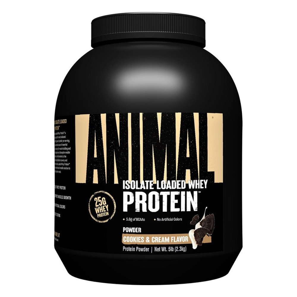 Animal Animal Whey Odżywka Białkowa o Smaku Ciasteczek i Kremu Na Budowę Masy Mięśniowej 2270g