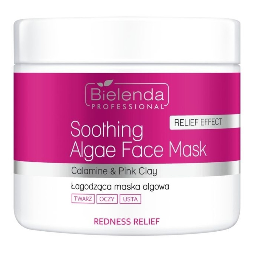 Bielenda Professional Redness Relief Łagodząca Maska Algowa dla Skóry Naczynkowej i Wrażliwej 160g