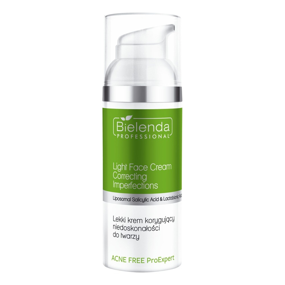 Bielenda Professional Acne Free ProExpert Lekki Krem ​​do Twarzy Redukujący Niedoskonałości 50ml