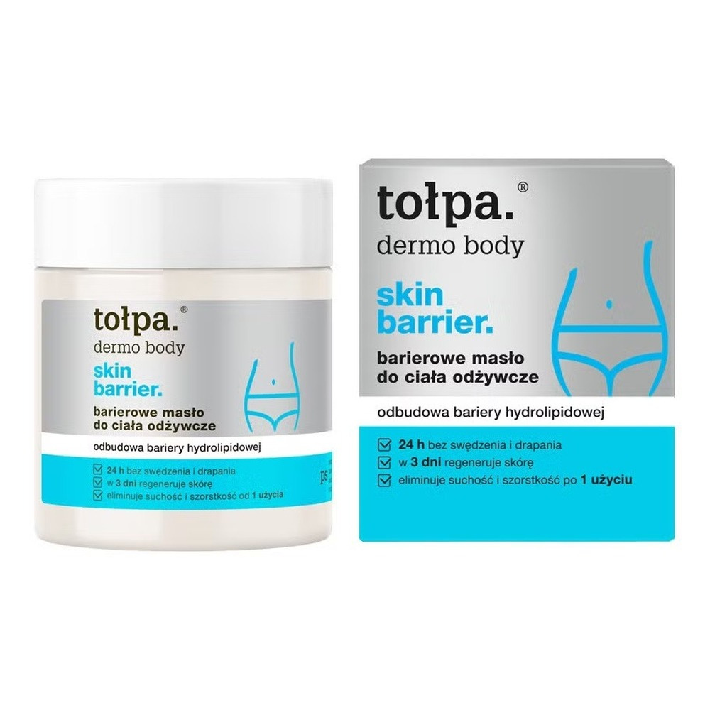Tołpa Dermo Body Barierowe Masło do Ciała Intensywna Regeneracja 250ml