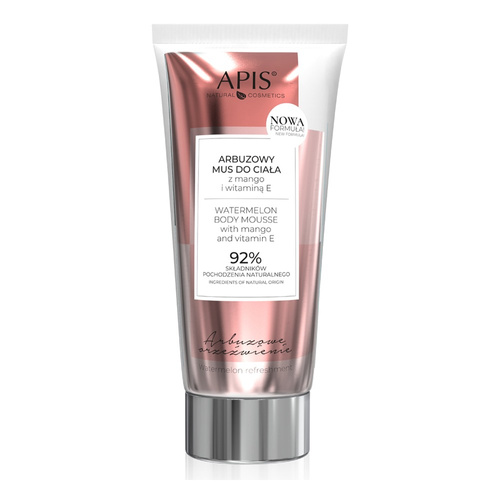 Apis Arbuzowe Orzeźwienie Arbuzowy Mus do Ciała z Mango i Witaminą E 200ml