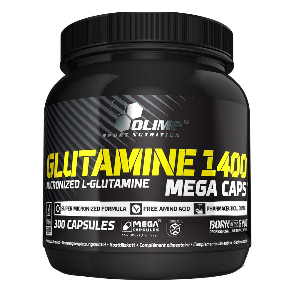 Glutamine Mega Caps - 300 caps
