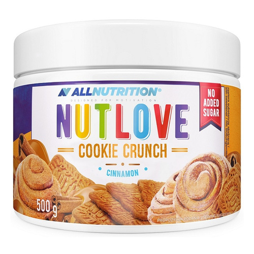 AllNutrition Nutlove Kremowa Pasta Czekoladowa o Smaku Ciasteczek Cynamonowych 500g