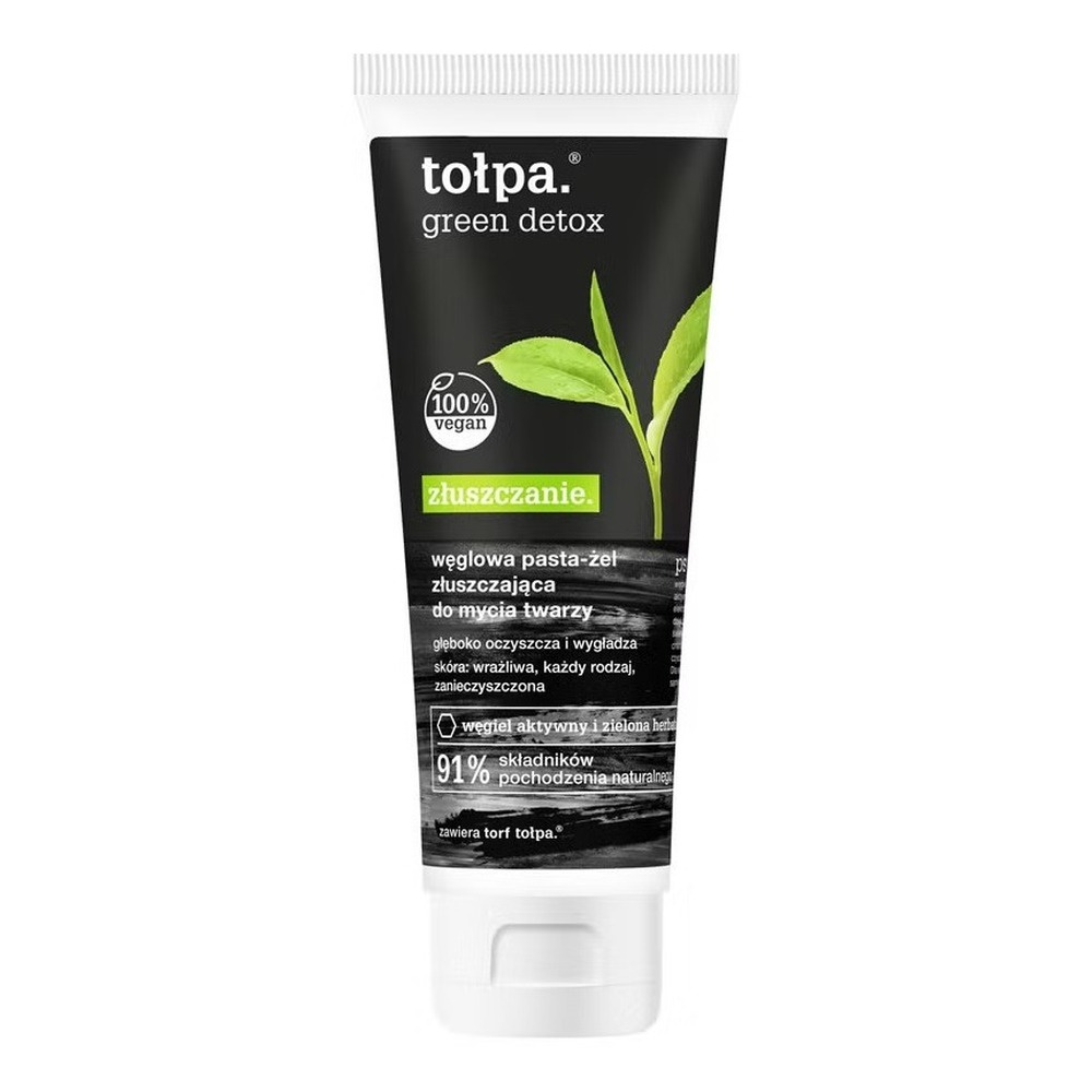 Tolpa Green Detox Węglowa Pasta-żel do mycia twarzy 125ml